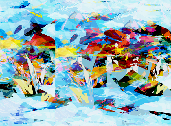Series 13 & #13_25_13 & 80cm w x 59cm h